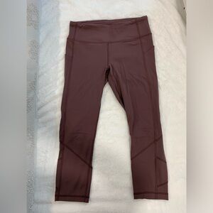 Lululemon Purple/Brown Leggings